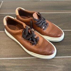 Men’s Cole Haan Brown leather casual sneakers #leathersneakers
Size 8M